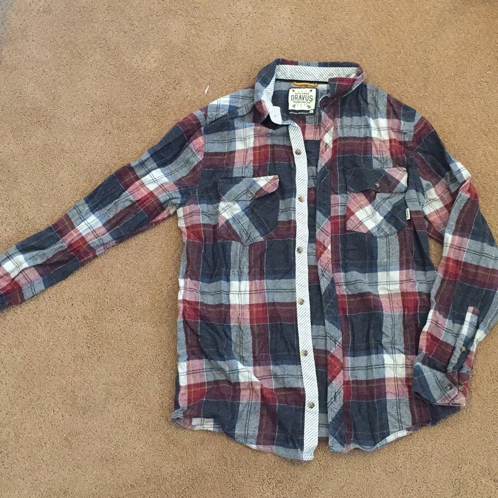 Dravus Red/Blue/White Flannel